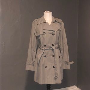 NWOT Calvin Klein Trench Rain Coat S